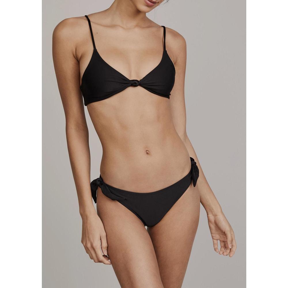 Mikoh Black Knot Front Bikini Top - Picture 2 of 5